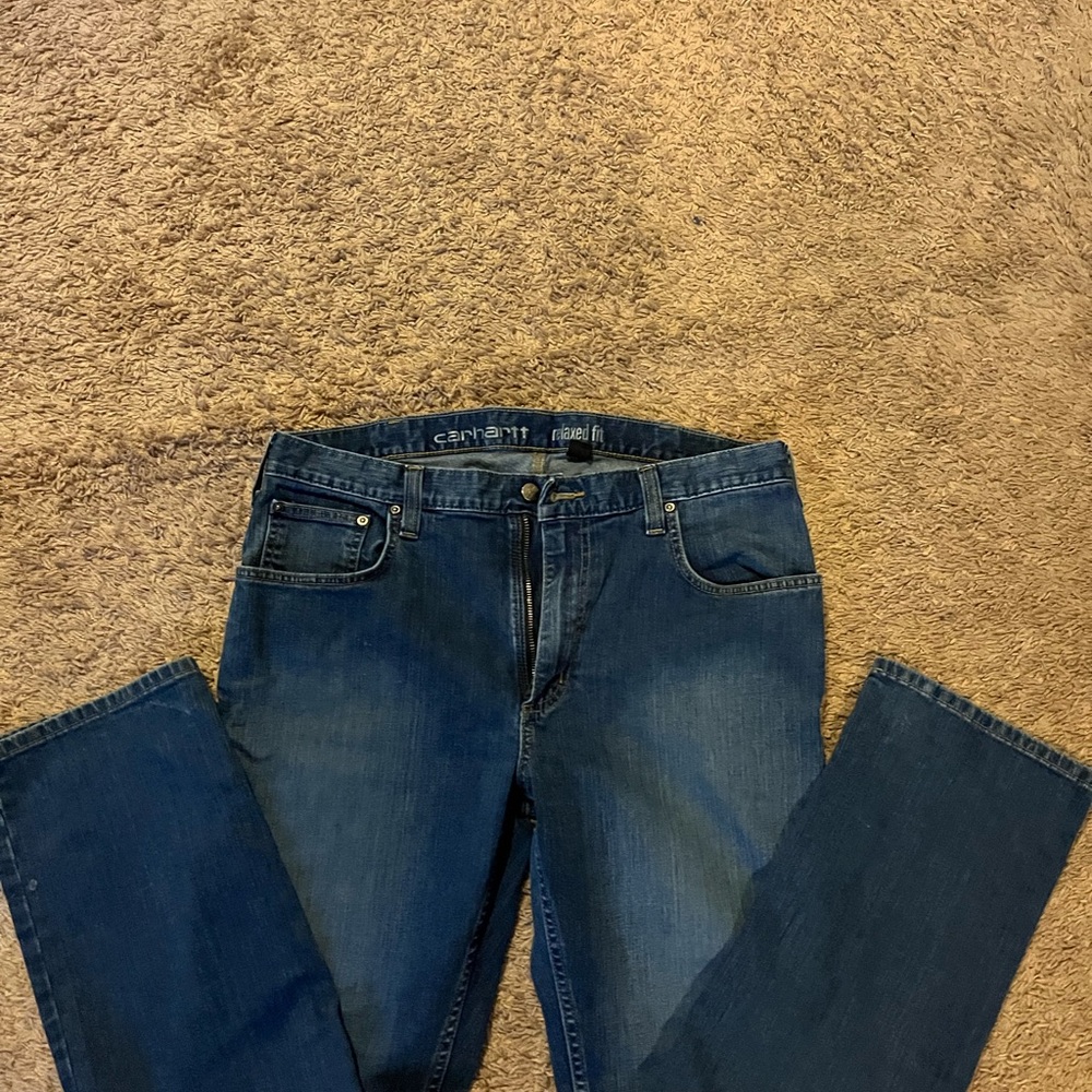 Carhartt relaxed fit jeans for men, 36x32